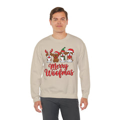 Merry Woofmas- Unisex Heavy Blend™ Crewneck Sweatshirt