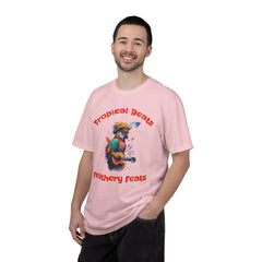 Tropical Beats Graphic T-Shirt — Feathery Feats Design