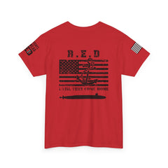 Red Friday Tee, Submariner Shirt, Fouled Anchor Tee, Boomer Silhouette Tee, Dolphins Design Shirt, Red Friday Apparel, Red Friday Tee