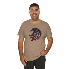 Nature-Inspired Eagle Tee, Boho Style Shirt for Outdoor Lovers, Perfect for Birthdays, Festivals, or Everyday Wear