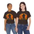 HAUNTED HOUSE ZOMBIE! Graphic Unisex Heavy Cotton Tee