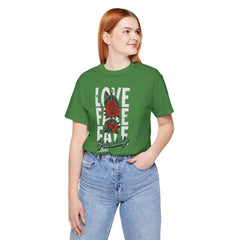 Positive Vibes Love Friendship Unisex Tee - LOVE FAKE FATE
