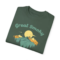 Great Smoky National Park National Park Graphic, Comfort Colors Soft Relaxed Fit Unisex Garment-Dyed T-shirt