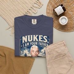 Nukes I Am Your Father Vintage United States Navy Nuclear Power Submarine Graphic T-Shirt