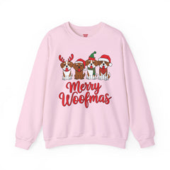Merry Woofmas- Unisex Heavy Blend™ Crewneck Sweatshirt