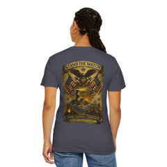 Stand the Watch Lighthouse Series T-Shirt — Patriotic Lighthouse Graphic Tee