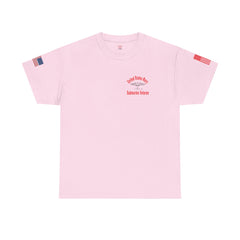 SUBMARINER RED Friday T Shirt with Fouled Anchor, American Flag, FBM / Boomer Silhouette. Remember Everyone Deployed, Dolphins