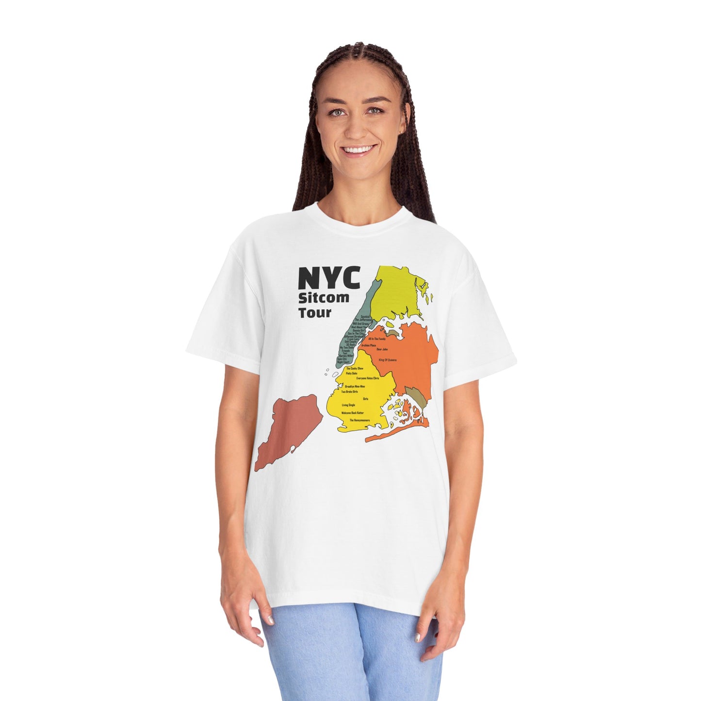 NYC Sitcoms, Comfort Colors - Unisex T-shirt