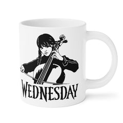Wednesday Addams - Ceramic Mugs (11oz\15oz\20oz) | Pop Culture | Addams Family | Fan Gift | Gift For Her | Gothic Style Mug | Creepy Comedy