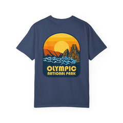 Olympic National Park Unisex T-Shirt, Vintage Graphic Tee, Nature Lover Gift, Travel Souvenir, Outdoor Adventure Apparel, Unisex Casual Wear