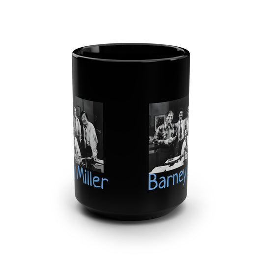 Barney Miller Mug - Black Mug, 15oz | Fan Mug | NYPD | Police fun | Detective Humor | Pop Culture | Sitcom Coffee Mug | Police Officer Gift