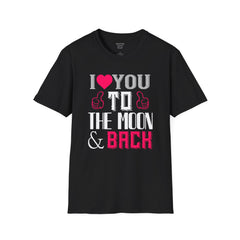 Valentines Day - European Printed Unisex Softstyle T-Shirt, I Love You Shirt,Romantic gift, gift for her, gift for him, couples t-shirt,Love