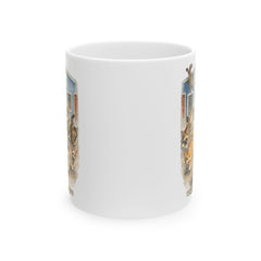 Who Let The Cats Out Baldwin Harbor Animal Hospital Ceramic Mug – (11oz/15oz)