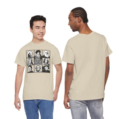 The Brainy Bunch Tee — Vintage Scientist Portraits Graphic T-Shirt
