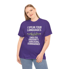 Funny United States Submarine Multilingual T-Shirt