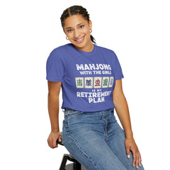 Mahjong Retirement Plan Unisex T-Shirt - Fun Gift for Friends