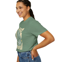 Whales, Save The Ocean -  Graphic Unisex Garment-Dyed T-shirt