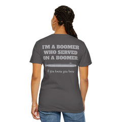 Trident Ohio Class Unisex Submarine T-Shirt – "I'm a Boomer Who Served on a Boomer"