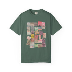 Classic Rock Concert Tickets  Garment-Dyed T-shirt