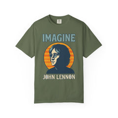 John Lennon Imagine T-Shirt, Vintage Graphic Tee, Music Lover Gift, Unisex Casual Wear, Retro Art Shirt