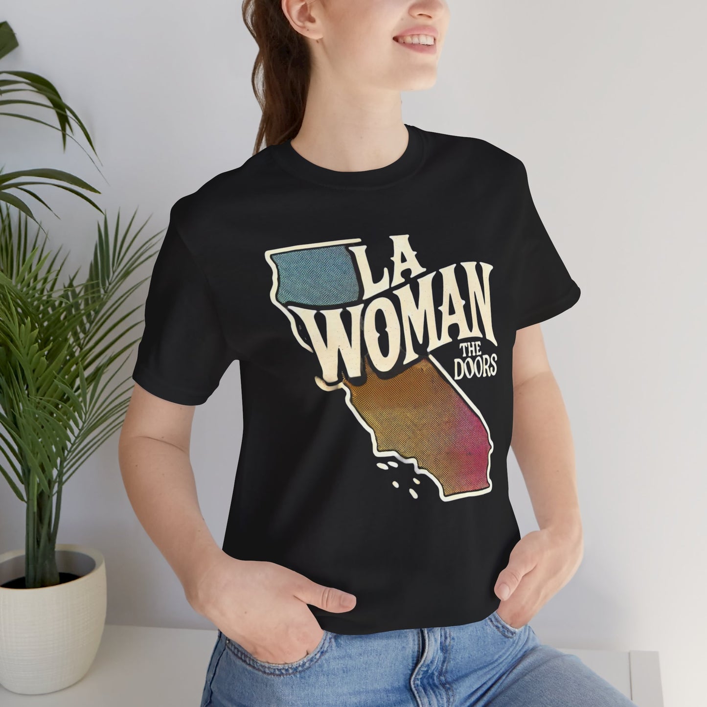 LA Woman, The Doors - Graphic Unisex Jersey Short Sleeve Tee