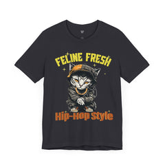 Funny Feline Fresh Hip Hop Style - Graphic Tee