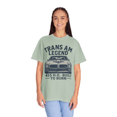 Retro Pontiac 1971 Trans Am High Output -455 Unisex Comfort Colors Garment Dyed T-Shirt