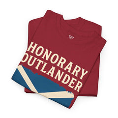 Honorary Outlander Heavy Cotton Tee, Holy Loch Scotland Shirt, Outlander Fan Gift, Casual Tee, Travel Souvenir, Unisex T-Shirt