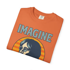 John Lennon Imagine T-Shirt, Vintage Graphic Tee, Music Lover Gift, Unisex Casual Wear, Retro Art Shirt
