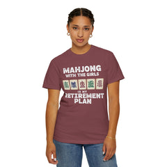 Mahjong Retirement Plan Unisex T-Shirt - Fun Gift for Friends