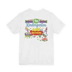 Personalized Name Kindergarten Teacher T-Shirt —  Kindergarten and Beyond Graphic Tee