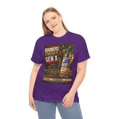 Boomers Started It. Gen X Perfected It. Vintage Hose Water Bottle Graphic Tee