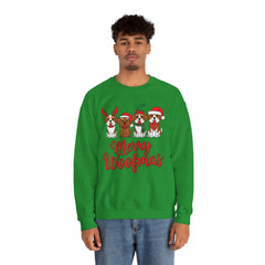 Merry Woofmas- Unisex Heavy Blend™ Crewneck Sweatshirt