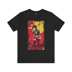 Punk Rocker Riot Girl - Unisex Jersey Short Sleeve Tee