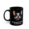 French Bulldog Black Mug (11oz, 15oz), Brewing Pawsitivity In Every Cup