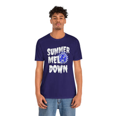Summer Meltdown Graphic Tee — "Summer Melt Down" Sun Design