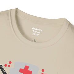Blessed Nurse - Unisex Softstyle T-Shirt | Nurse Awareness, Medical Apparel, Gift For Her, Scrub Tee, Hospital Staff Gift, Registered Nurse