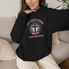 Faith & Freedom Cross Hoodie | Patriotic, Faith-Based July 4th Vintage Americana