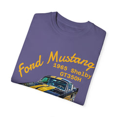 Retro Ford Mustang 1965 Shelby GT350H Unisex Comfort Colors Garment Dyed T-Shirt