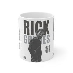Rick Grimes Ceramic Mug — The Walking Dead Three-Panel Design (11/15/20oz)