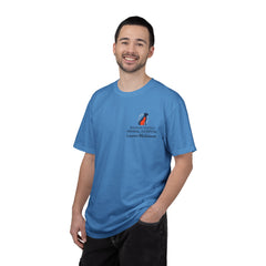 Lauren McGowan Front Logo Back Graphic Baldwin Harbor Animal Hospital "Who Let the Cats Out?" T Shirt