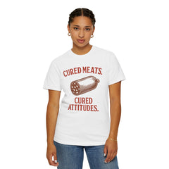 Cured Meats Graphic Tee - Funny Foodie Wear, Gift for Meat Lovers