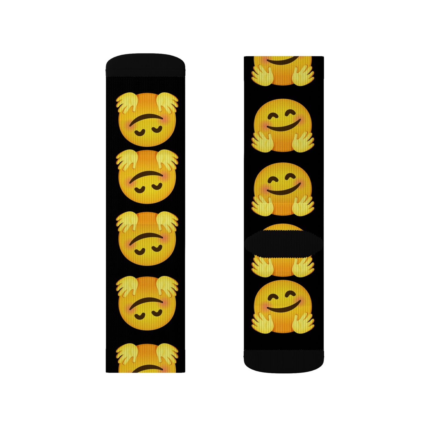 Emoji with Hands - Graphic Sublimation Socks