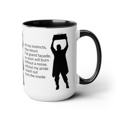 Say Anything Movie Mug, All my instincts, they return, 80s Movie Gift, Lloyd Dobler, Unique Fan Gift, Romantic Comedy, Boom Box Song, RomCom
