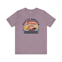Gulf of USA Courtesy of 47 Graphic Unisex Jersey Tee