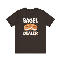 Funny Bagel Dealer Tee - Graphic Shirt