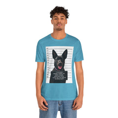 K9 Mugshot Personalized with your Dog T-Shirt