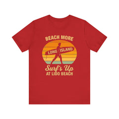 Lido Beach Vibes Unisex Tee - Surf's Up Long Island | Summer Shirt