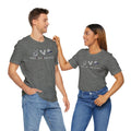 Peace Love Back The Blue in Arizona, Graphic Unisex Short Sleeve Tee