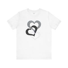 Triple Heart Design Tee